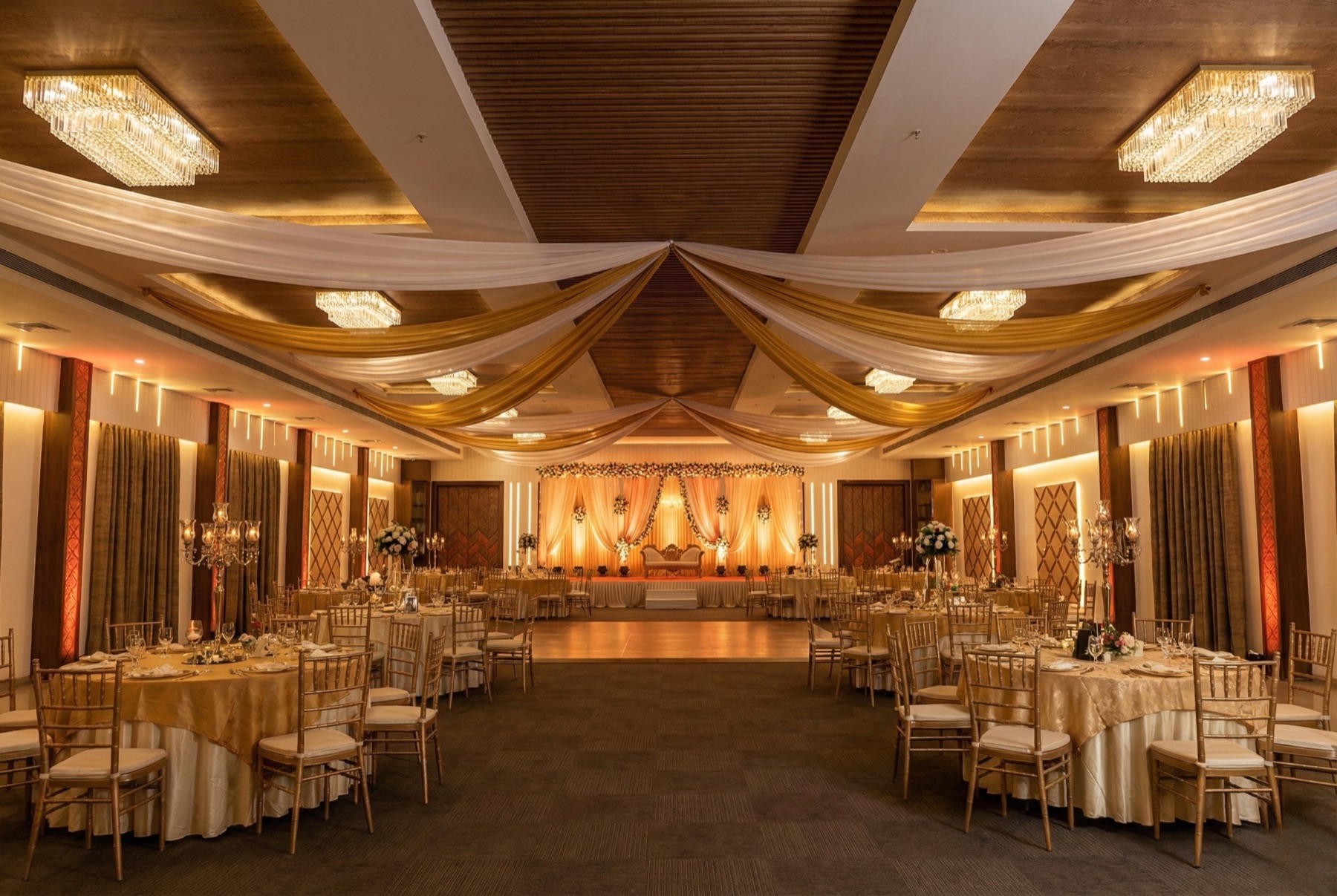 The Nakshatra Grand Hall, dressed your way. · photograph 11