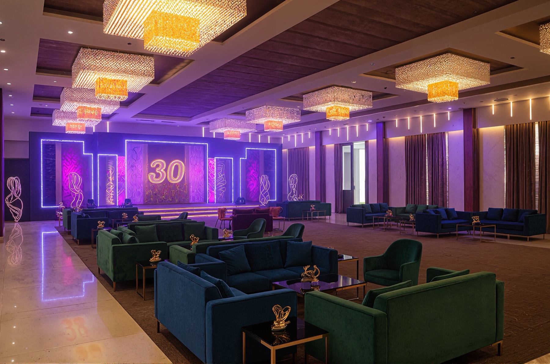The Nakshatra Grand Hall, dressed your way. · photograph 7