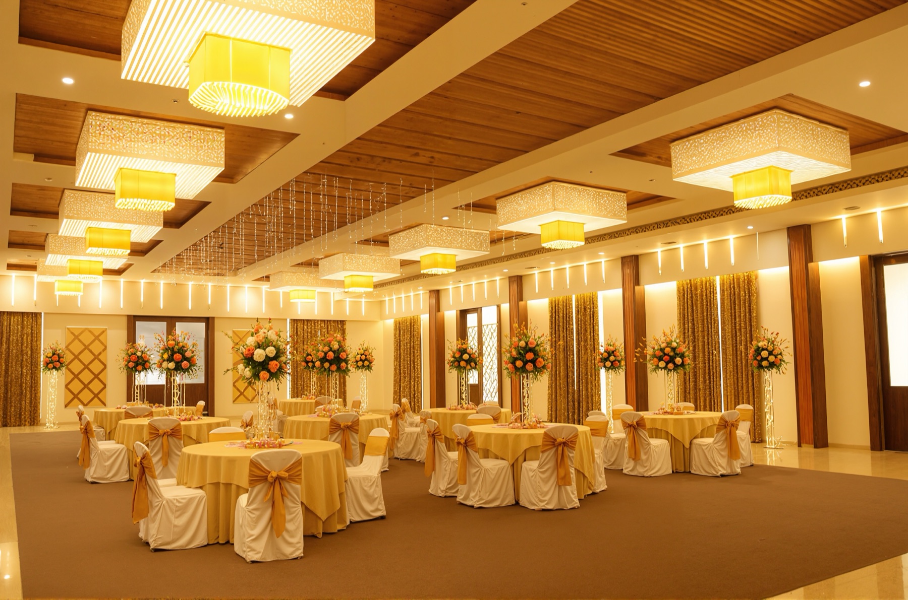 The Nakshatra Grand Hall, dressed your way. · photograph 6