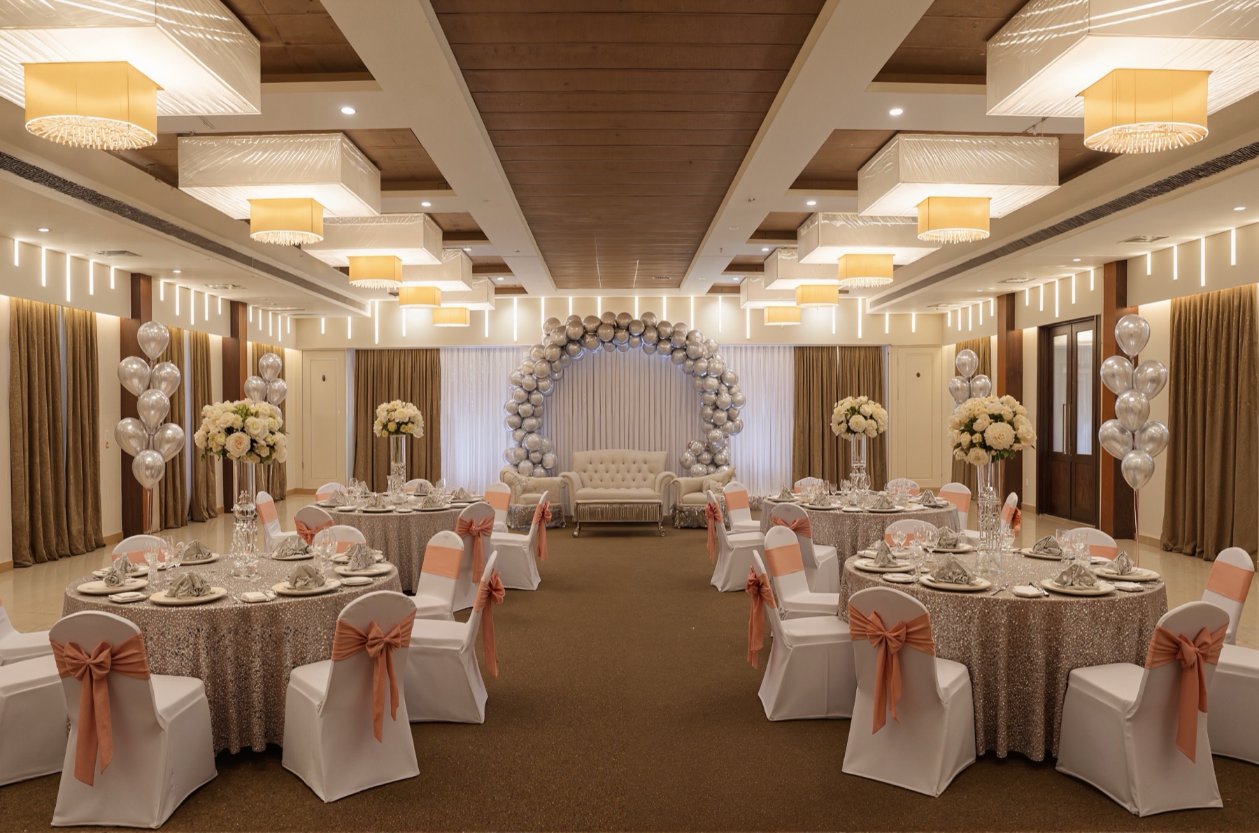 The Nakshatra Grand Hall, dressed your way. · photograph 10