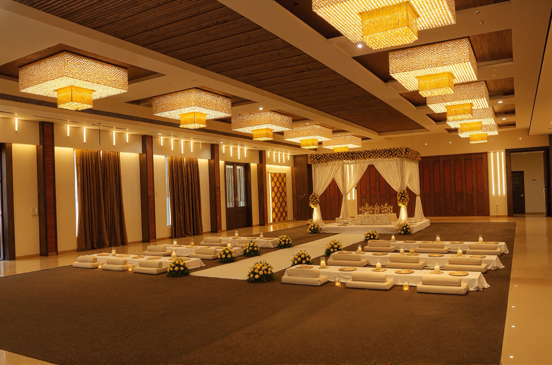 The Nakshatra Grand Hall, dressed your way. · photograph 5